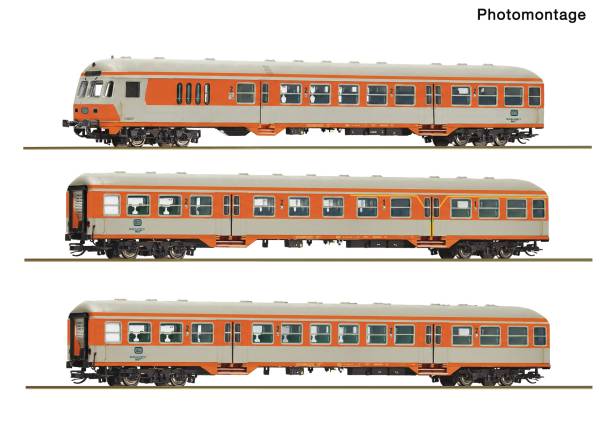 ROCO 6290090 - 3-tlg. Set: Nahverkehrswagen, DB